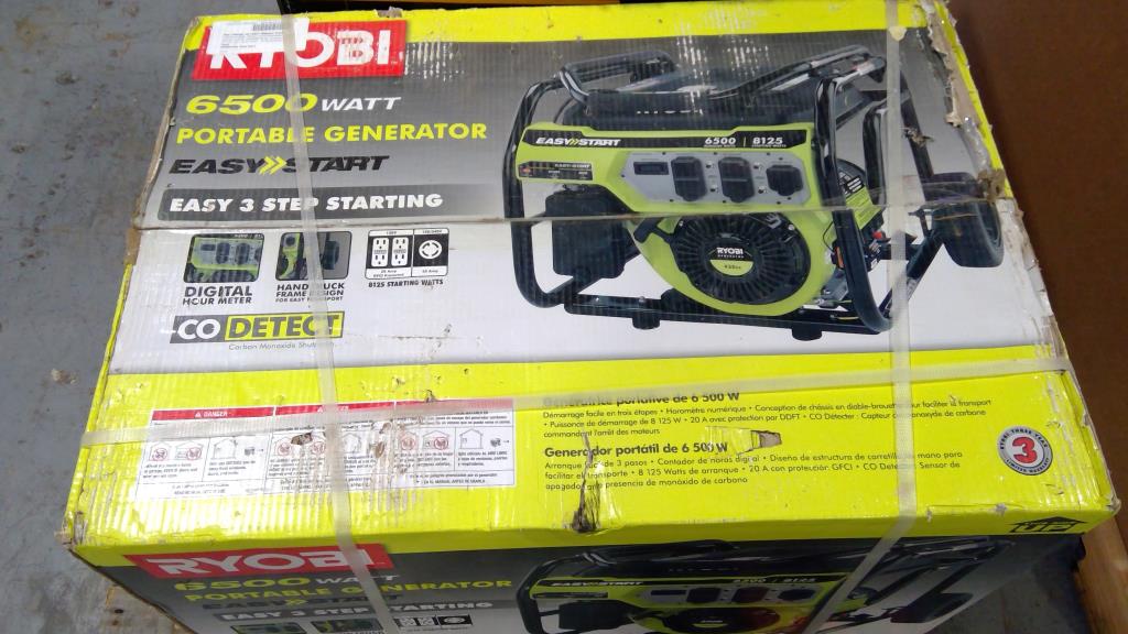 Ryobi 6500w Portable Generator
