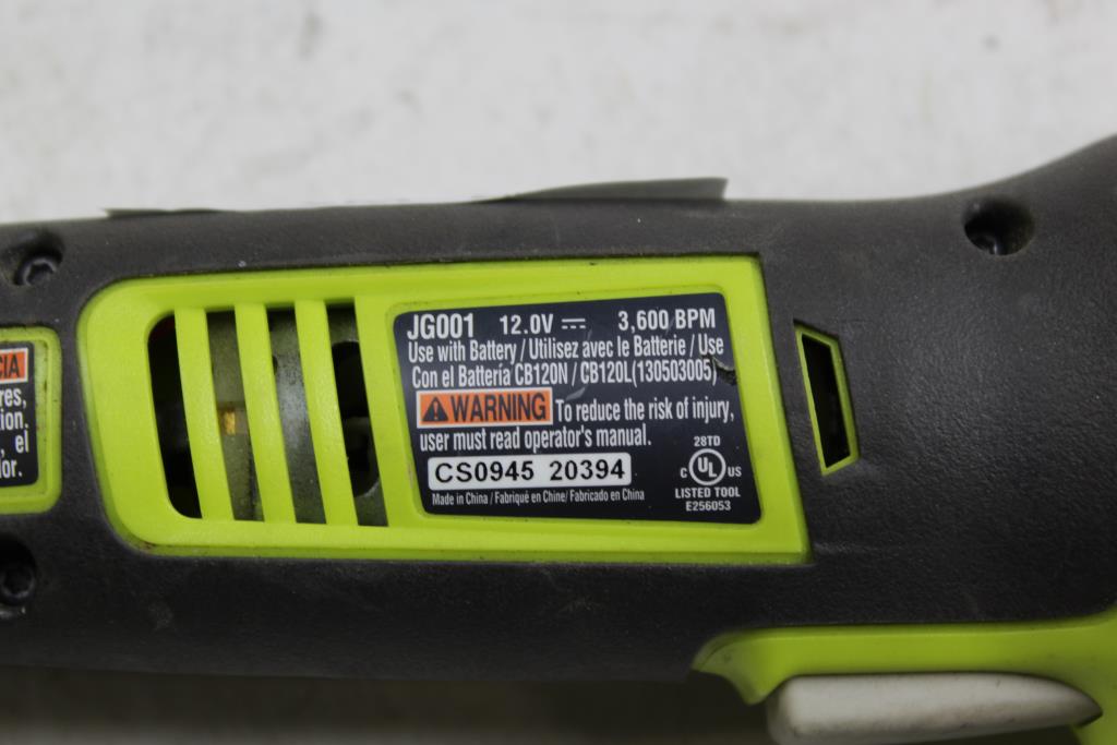 Ryobi Auto Hammer And Ryobi IntelliPort Battery Charger 3 Items