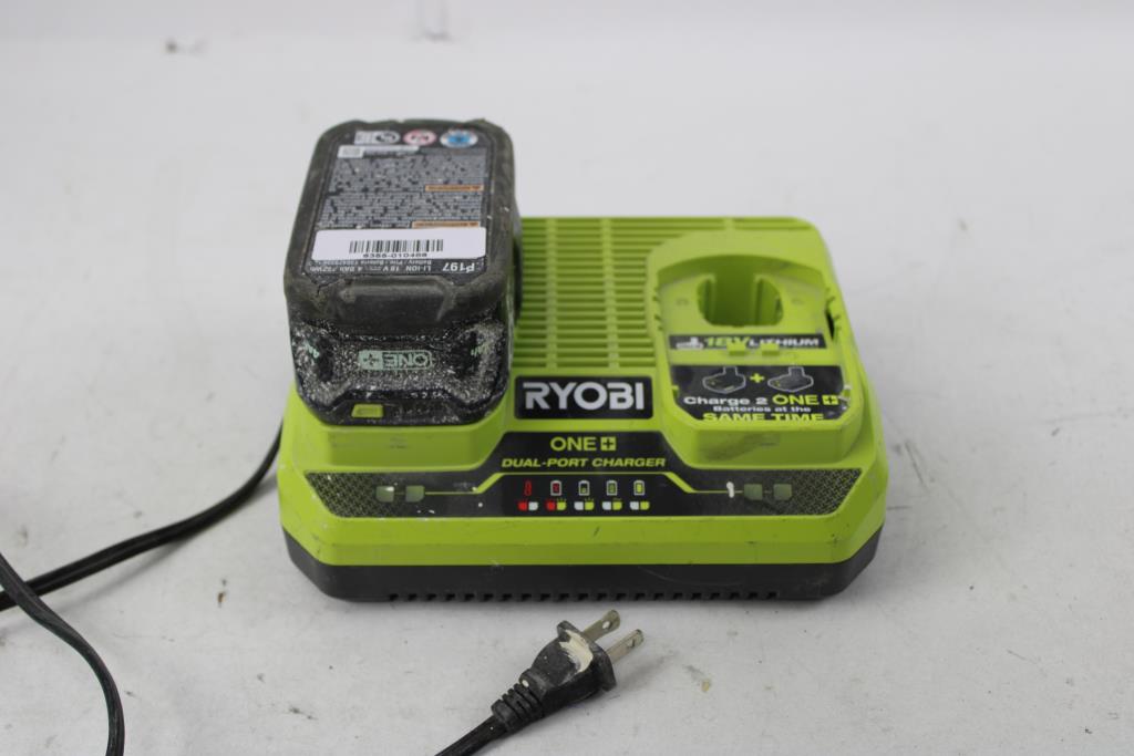 Ryobi Battery And Charger