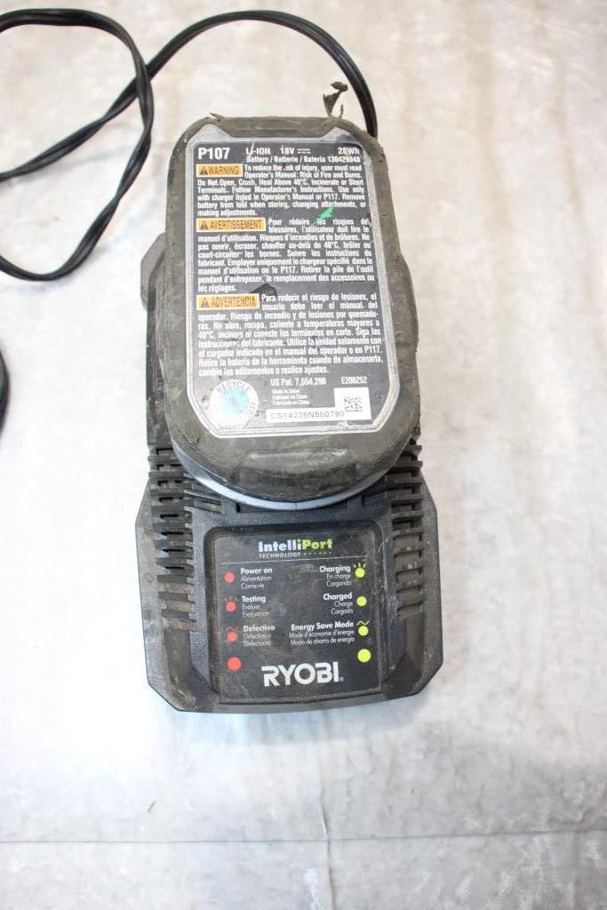 Ryobi Battery Charger Property Room