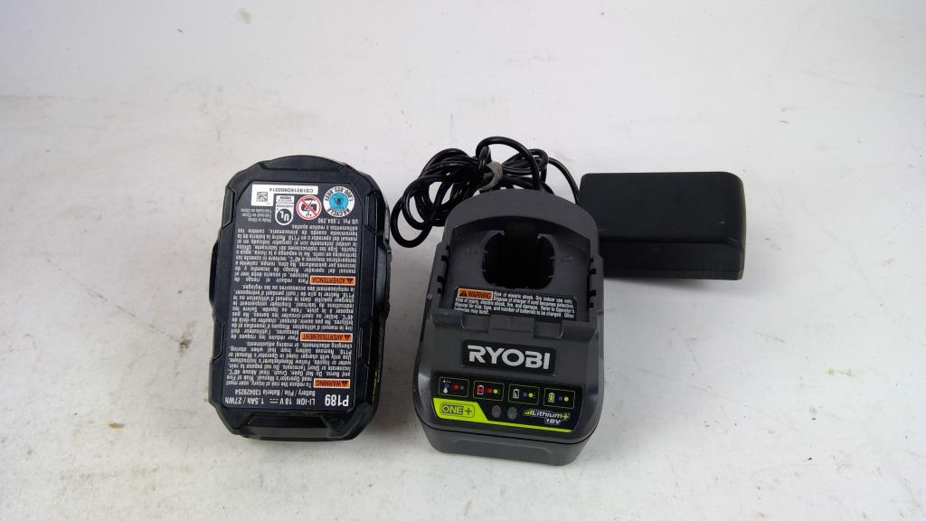 Ryobi Battery Charger P118b Property Room