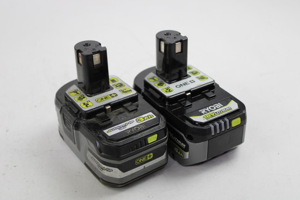 Ryobi Batterys, 2 Pieces