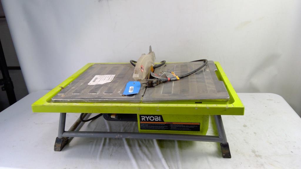 Ryobi Blade Corded Tabletop Wet Tile Saw