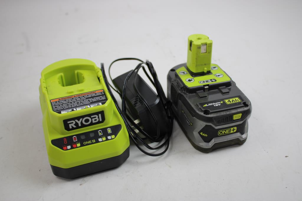 Ryobi Charger, Battery