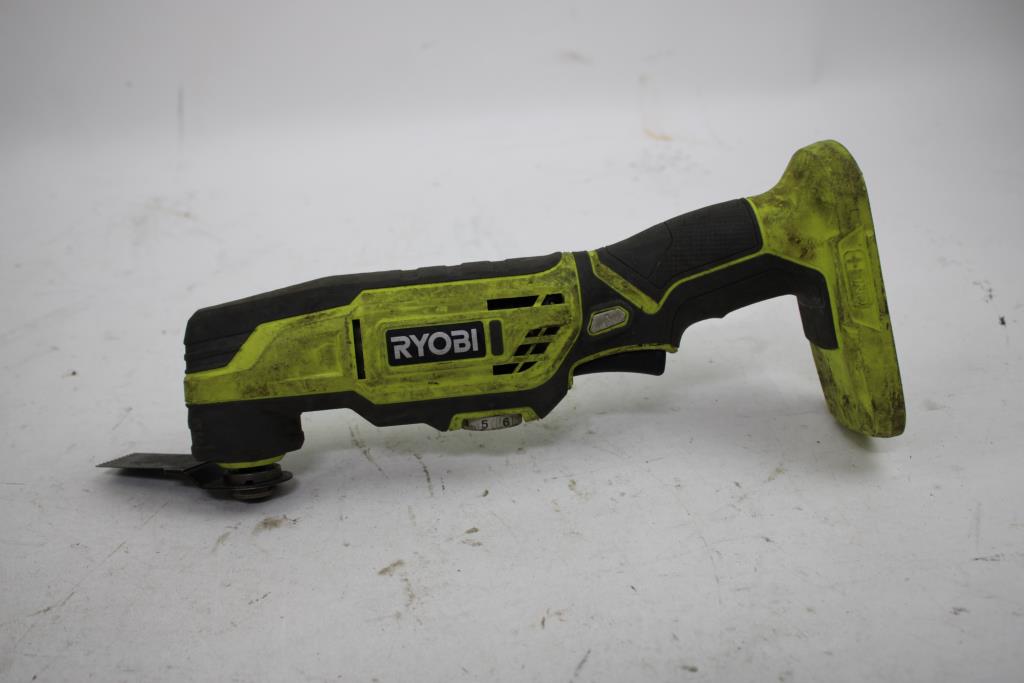Ryobi Cordless Angle Grinder, Oscillating Multi-Tool, 18V Battery 4Ah, 3 Pieces