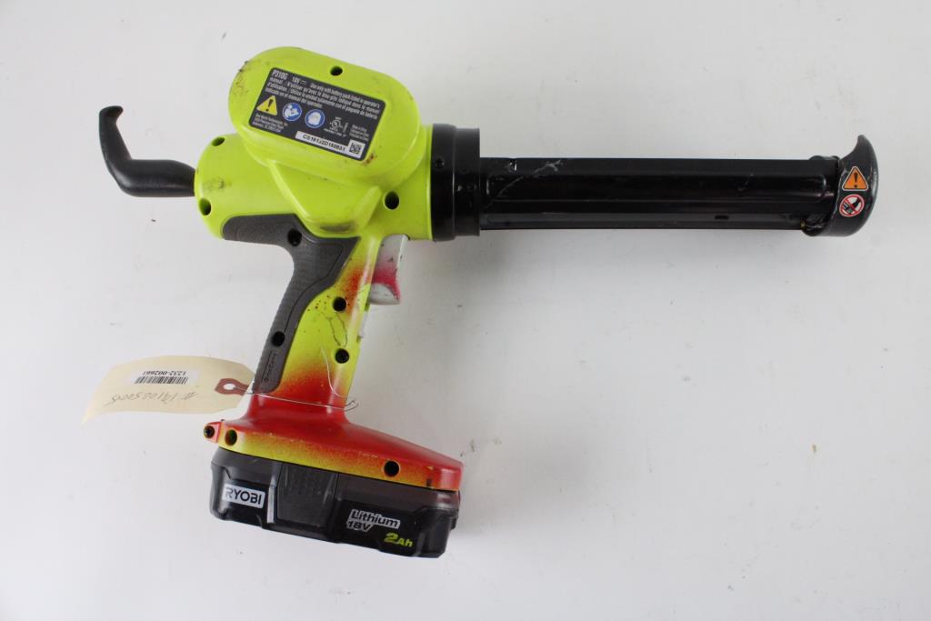 Ryobi Cordless Caulk And Adhesive Gun Property Room
