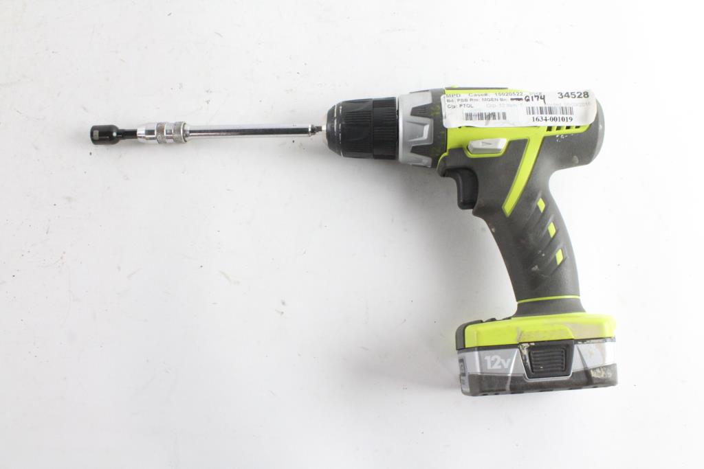 Ryobi Cordless Drill Property Room