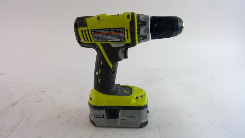 Ryobi Cordless Drill Property Room