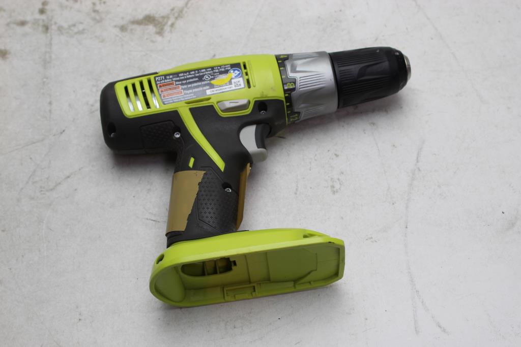 Ryobi Cordless Drill Property Room