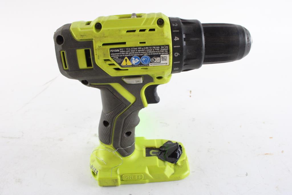 Ryobi Cordless Drill Property Room