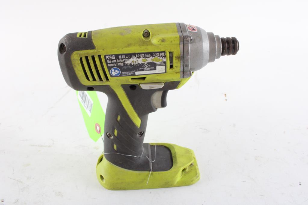 Ryobi Cordless Impact Driver Property Room