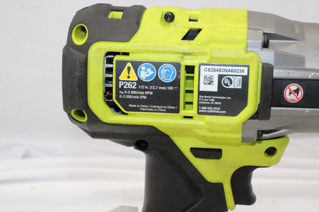 Ryobi Cordless Impact Wrench Property Room