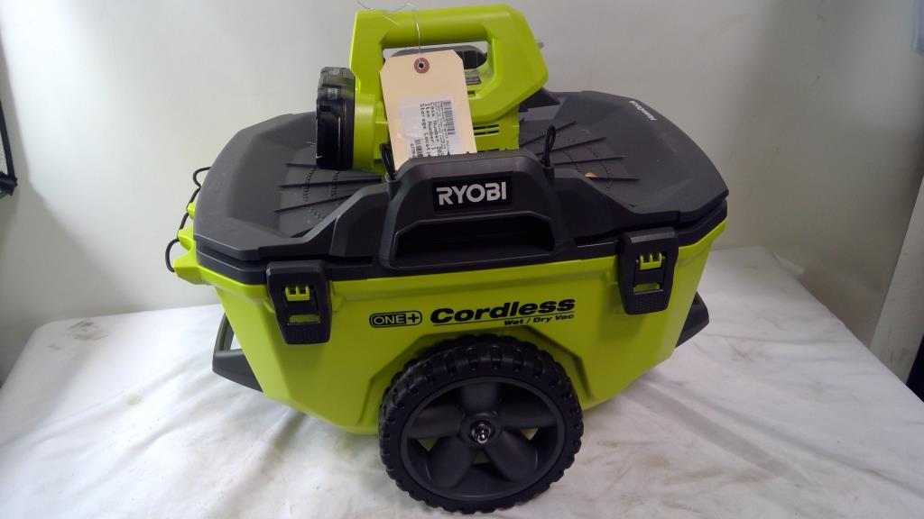 Ryobi Cordless Wet/Dry Vacuum, P770ID Property Room