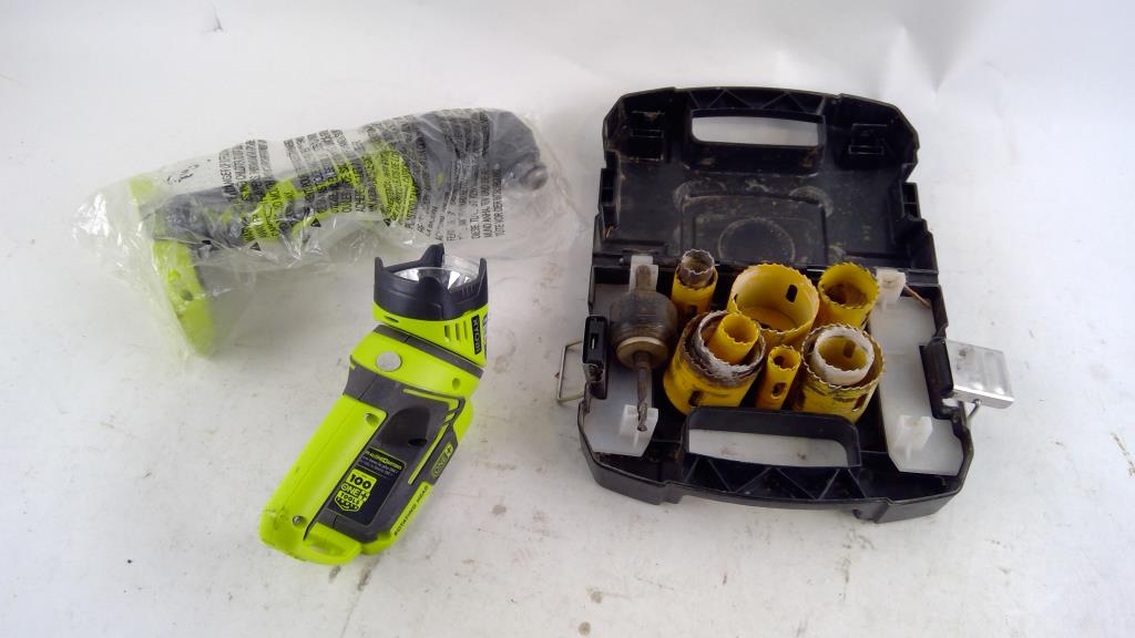 Ryobi Drill And More 3 Pieces