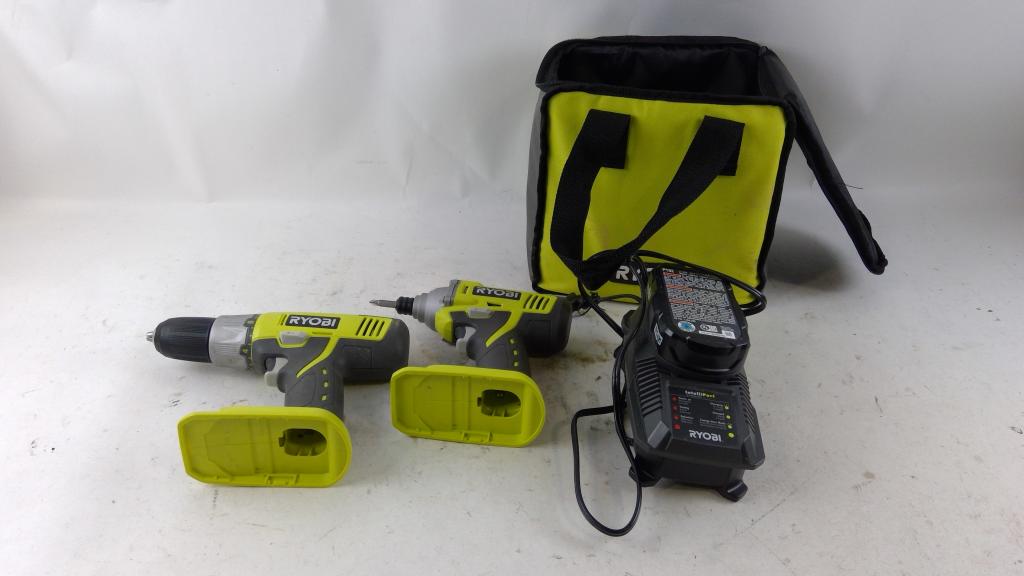 Ryobi Drill Driver And More 4 Pieces