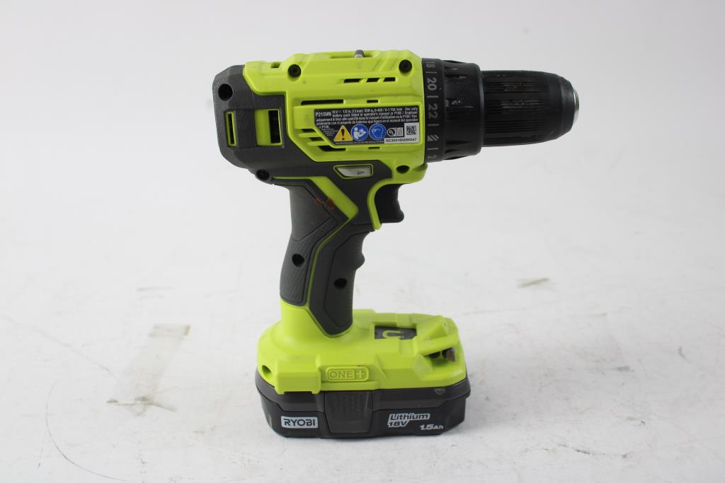 Ryobi Drill/driver Property Room