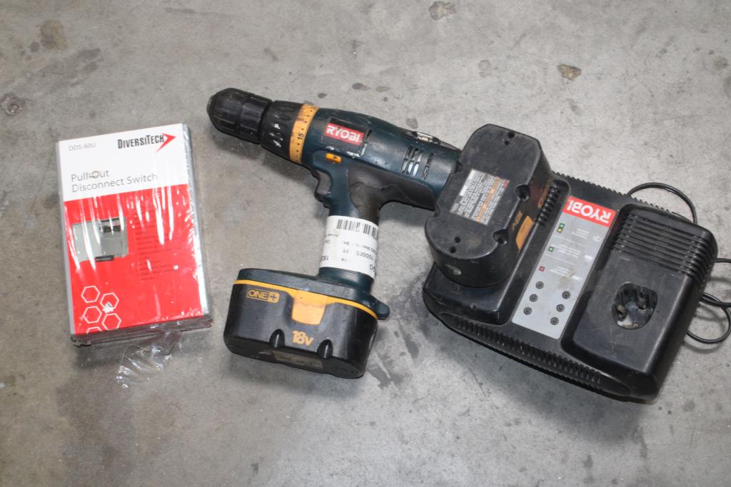Ryobi Dual Battery Charging Port, Ryobi Drill Driver And More