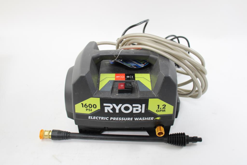 Ryobi Electric Pressure Washer Property Room
