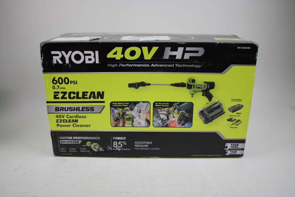 Ryobi Ezclean Power Cleaner 40v