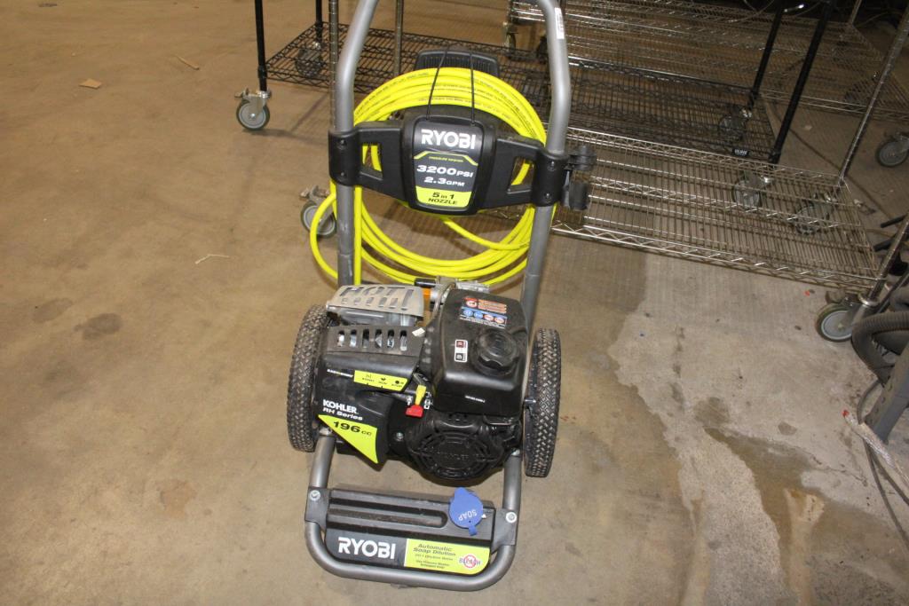 Ryobi Gas Pressure Washer Property Room