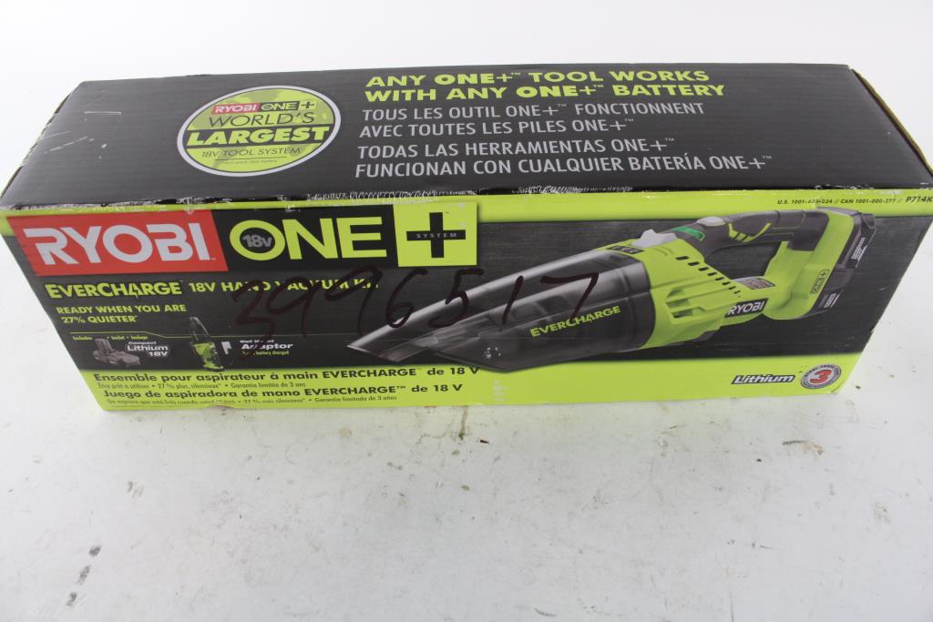 Ryobi Hand Vacuum Kit Property Room