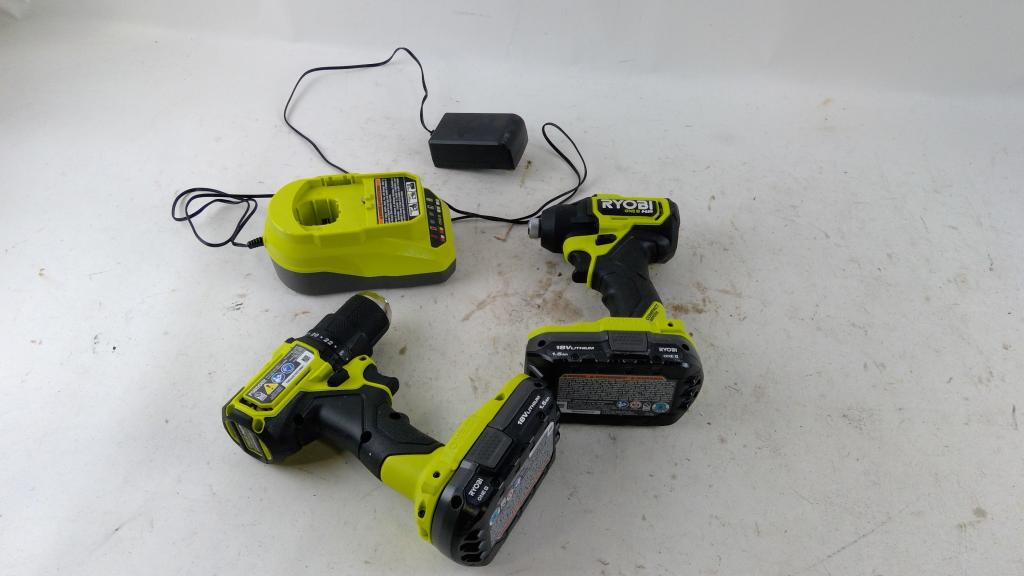 Ryobi Imapct Driver And More 3 Pieces