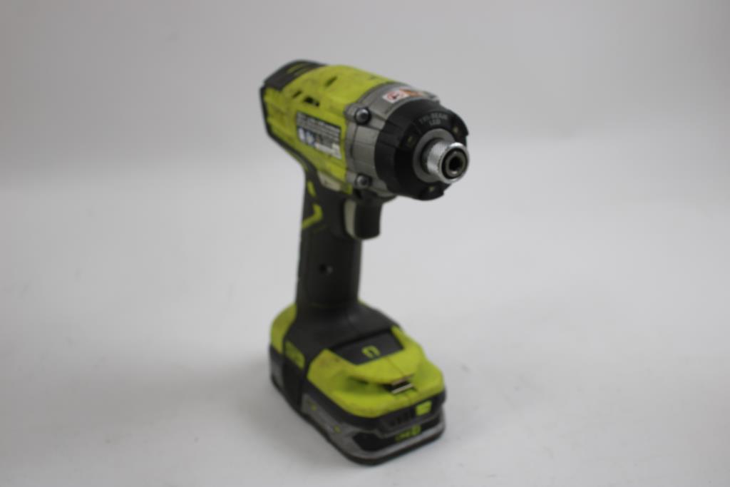 Ryobi Impact Driver, Charger, Battery