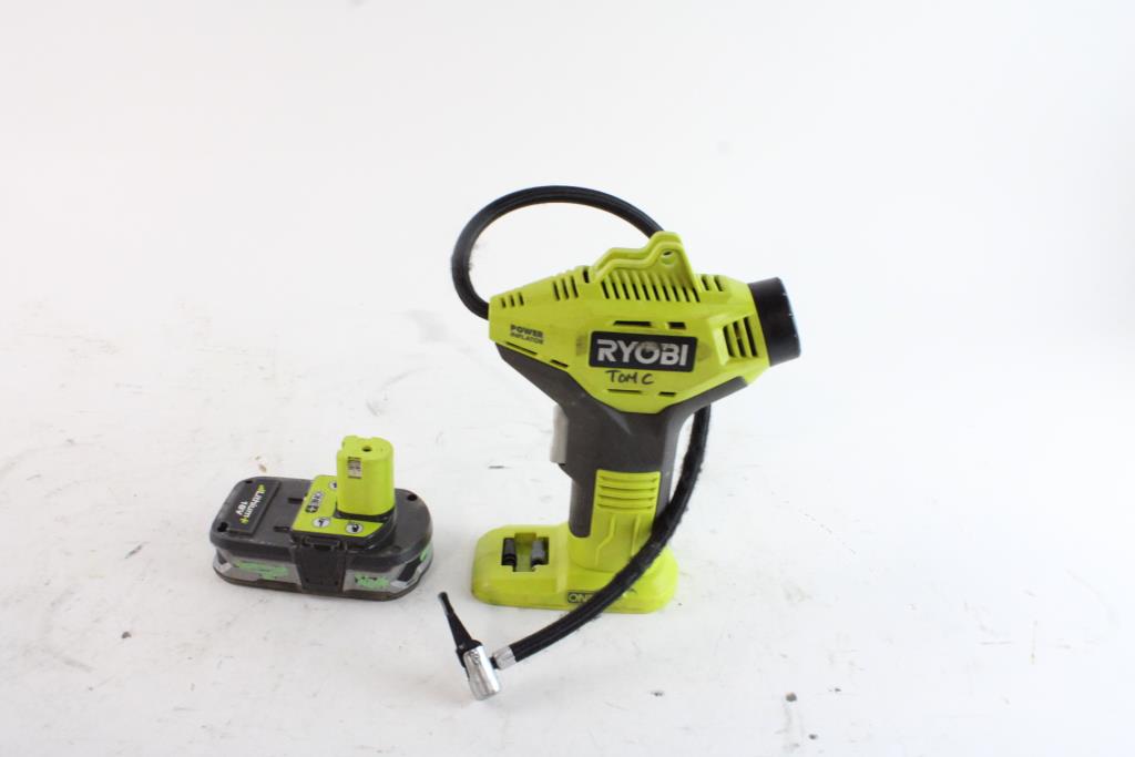 Ryobi Inflator Property Room
