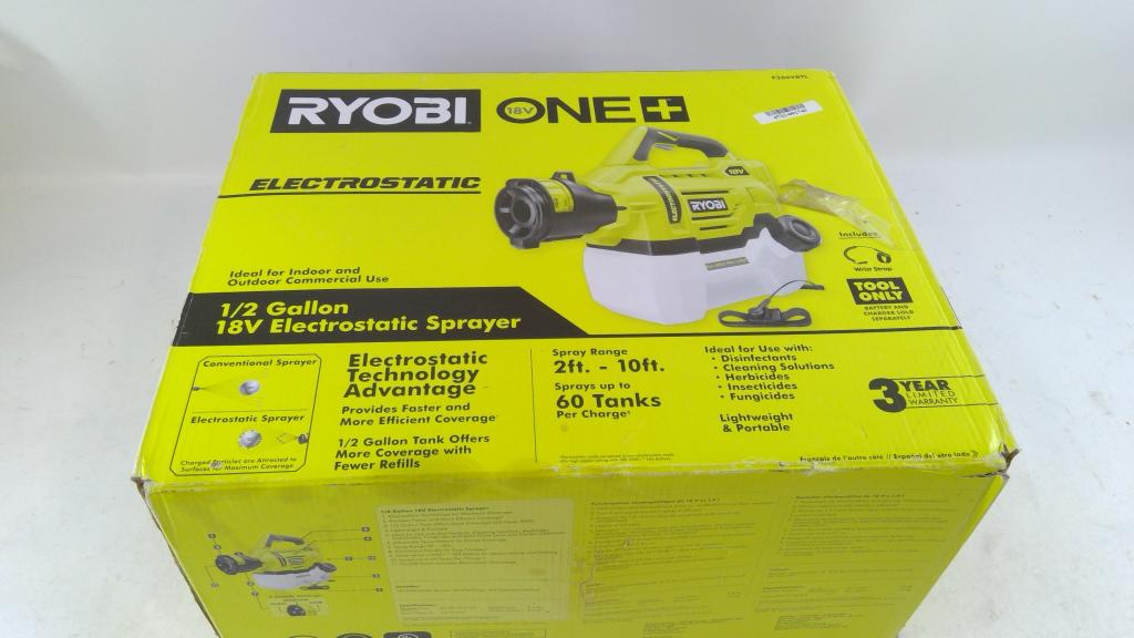 Ryobi One + Electrostatic Sprayer