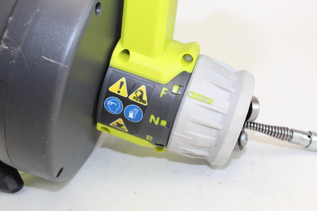 Ryobi One + P4002 Hybrid Drain Auger Property Room