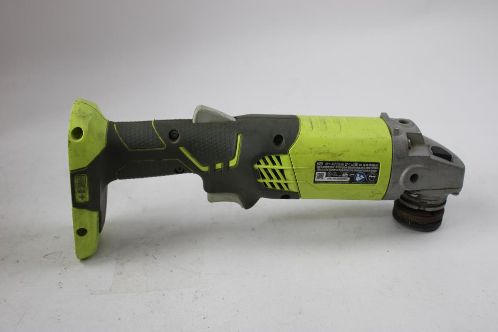Ryobi OnePlus 4-1/2" Disc Grinder And Milwaukee 4-1/2" Cut-Off/Grinder