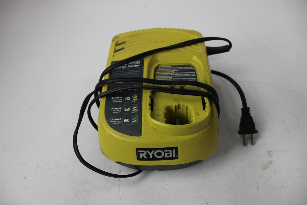 Ryobi OnePlus P113 Charge Center And PCG002 Battery Charger, 2 Pieces