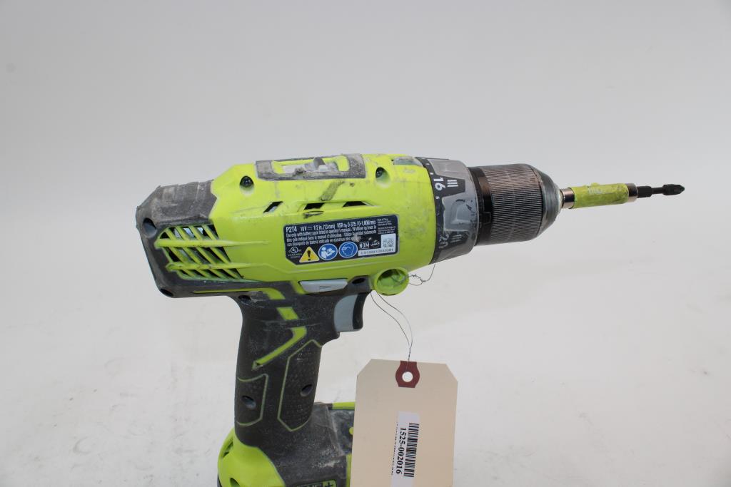 Ryobi P214 Drill Property Room