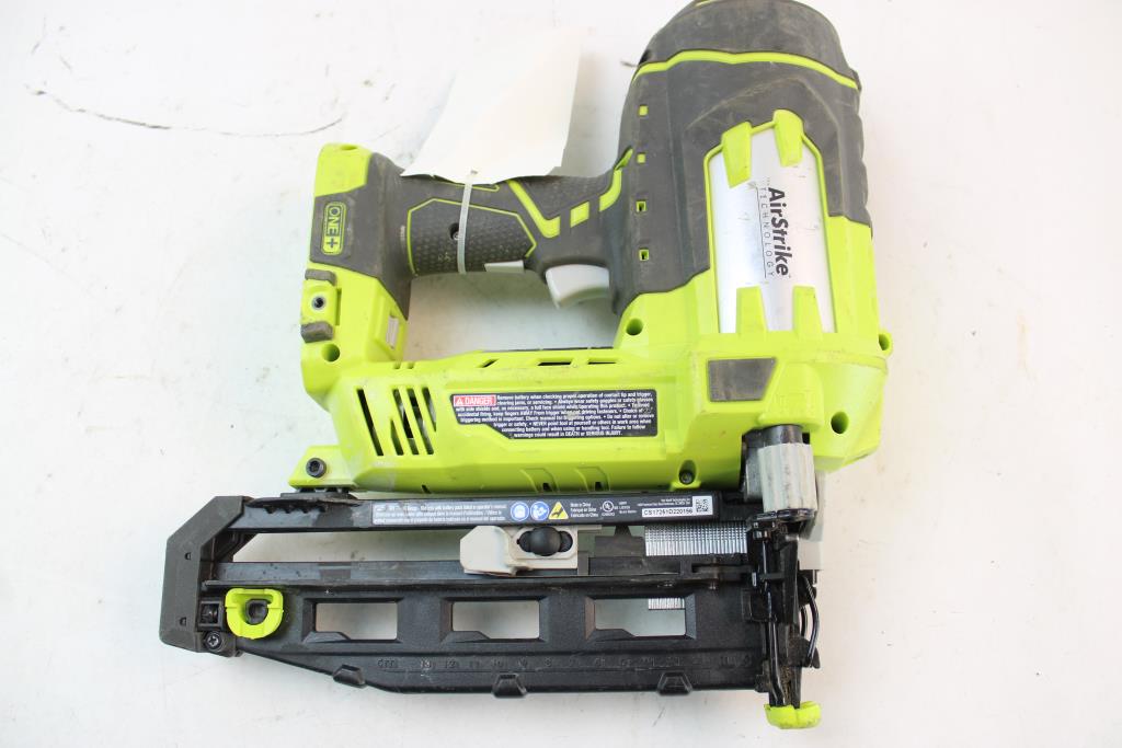 Ryobi P325 Cordless AirStrike 16Gauge Straight Finish Nailer