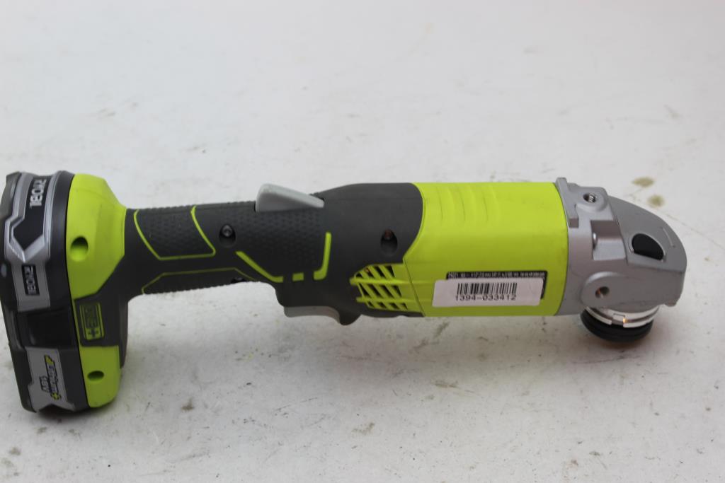 Ryobi P4221 Cordless Angle Grinder Property Room