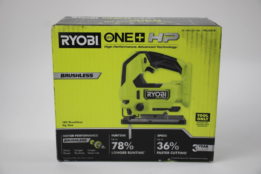 Ryobi PBLJS01B 18V Brushless Jig Saw | Property Room