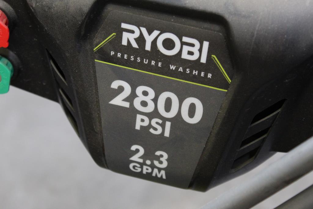 Ryobi Pressure Washer 2800 Psi 2.3 GPM Property Room