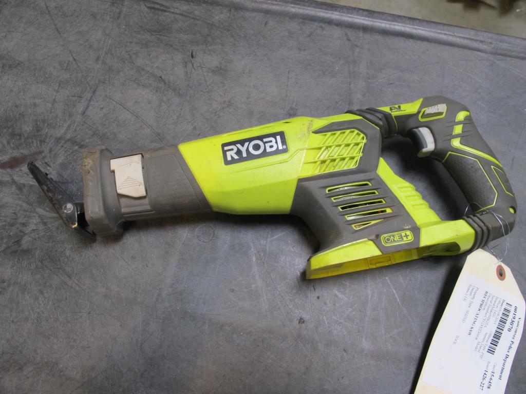 Ryobi Reciprocating Saw Property Room