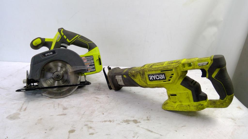 Ryobi, Reciprocating Saw, Circular Saw
