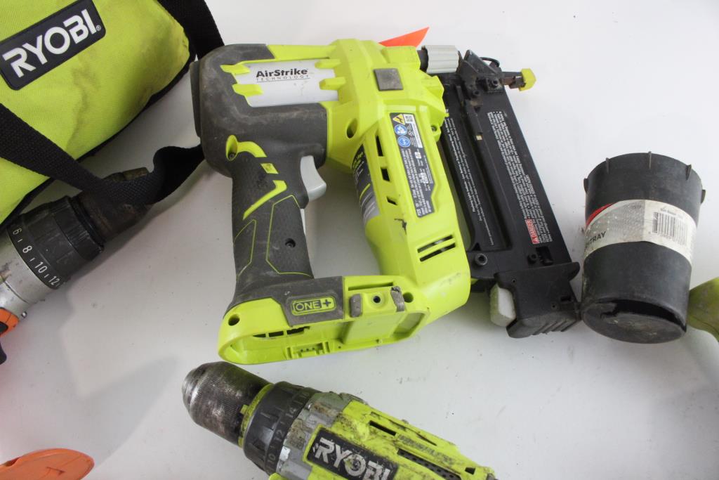 Ryobi, Ridgid Drills And More Property Room