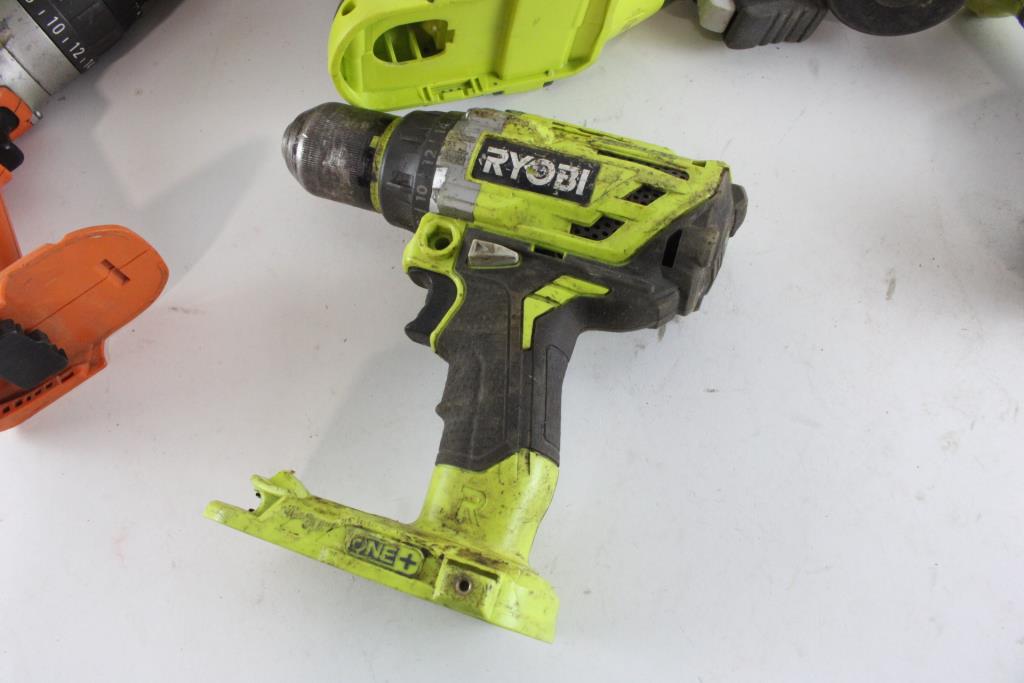 Ryobi, Ridgid Drills And More Property Room