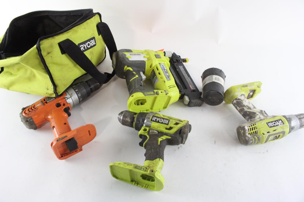 Ryobi, Ridgid Drills And More Property Room