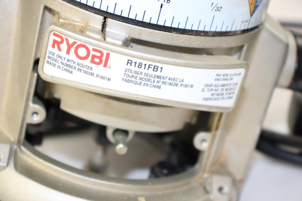 Ryobi Router Property Room