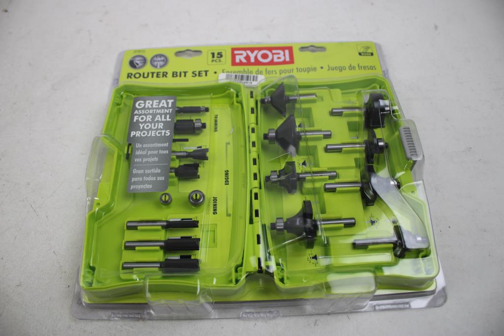 Ryobi Router Bit Set