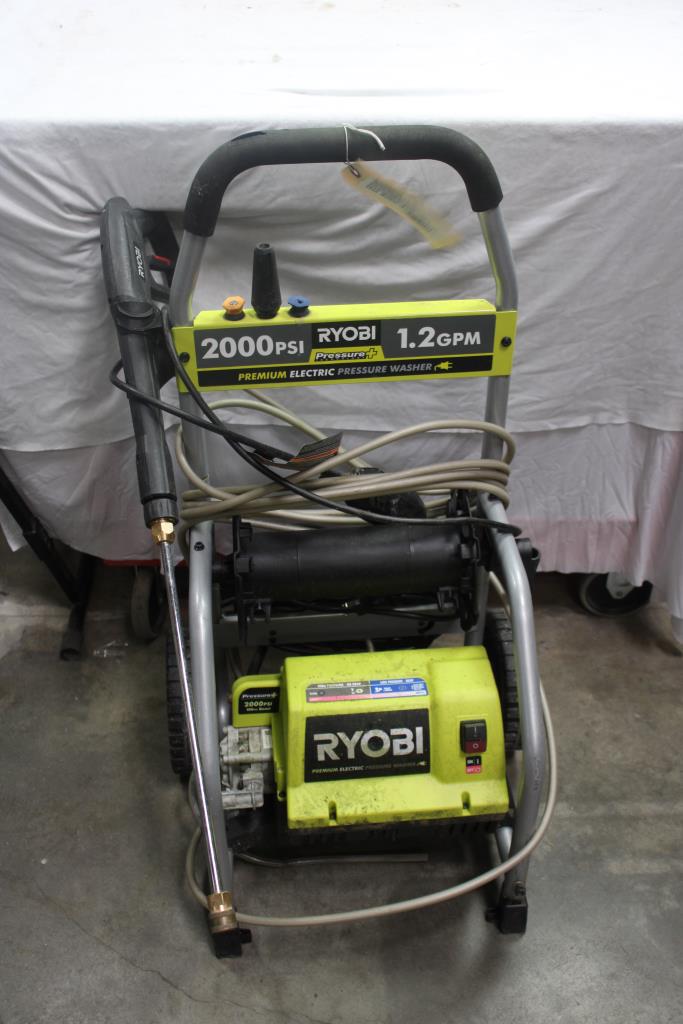Ryobi Ry141900 2000psi Electric Power Washer