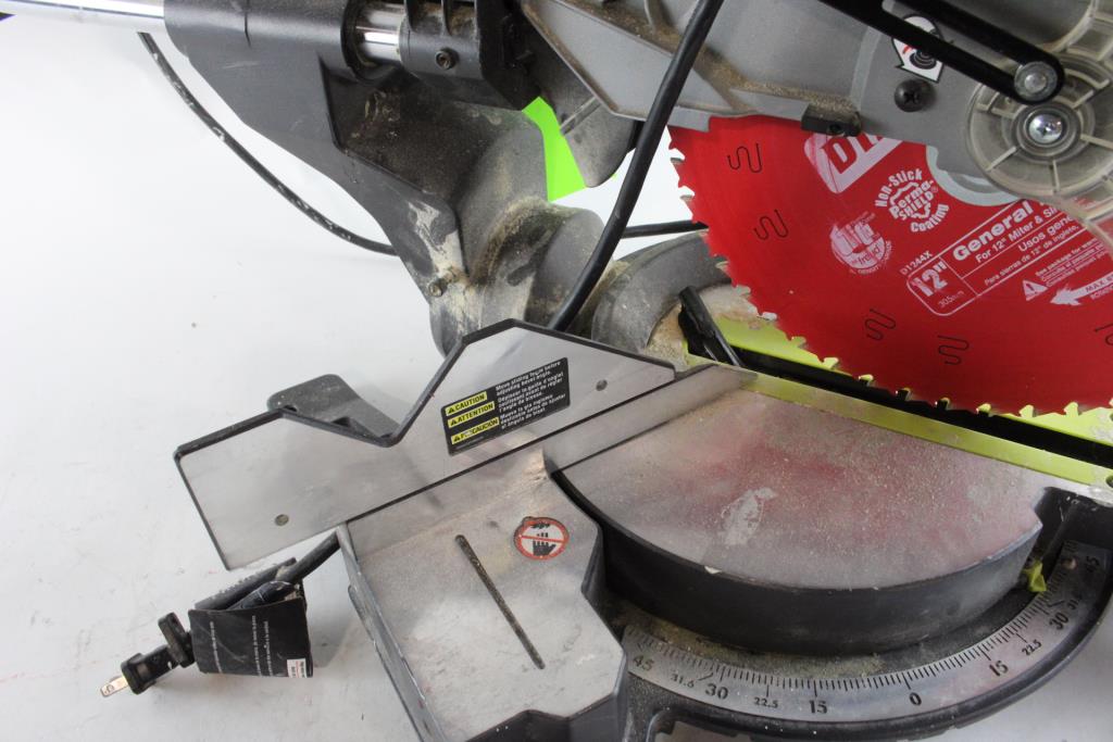 Ryobi Sliding Miter Saw Property Room