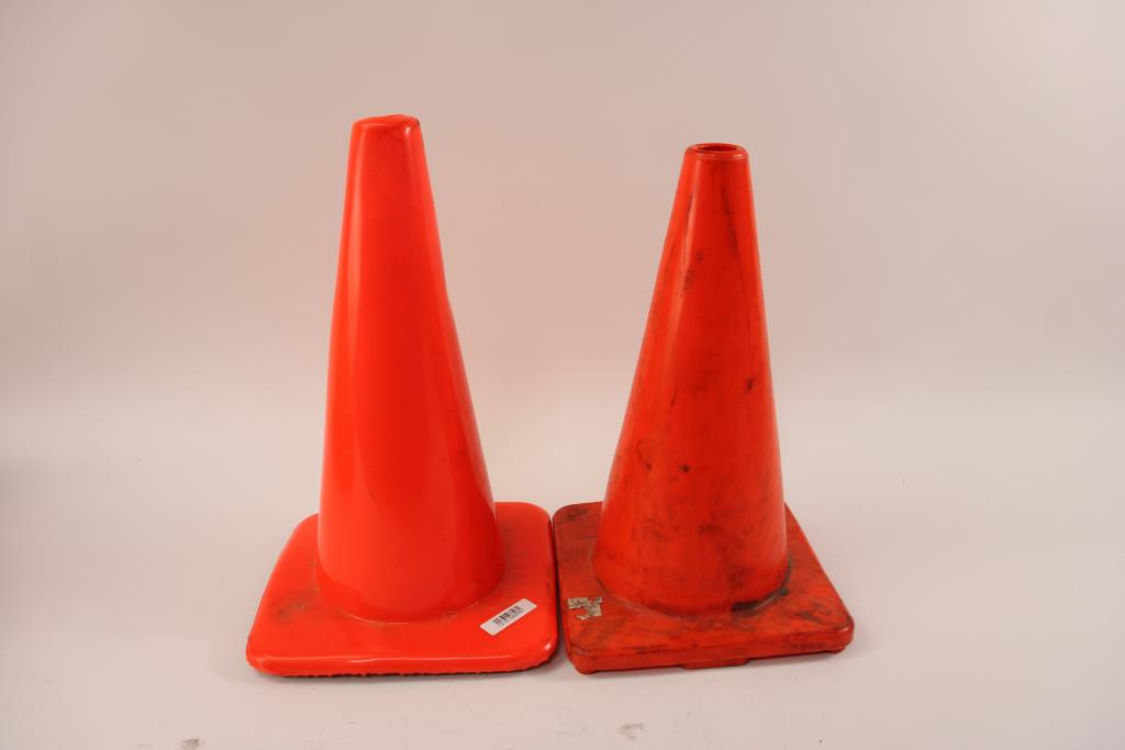 Safety Cones, 2 Pieces Property Room
