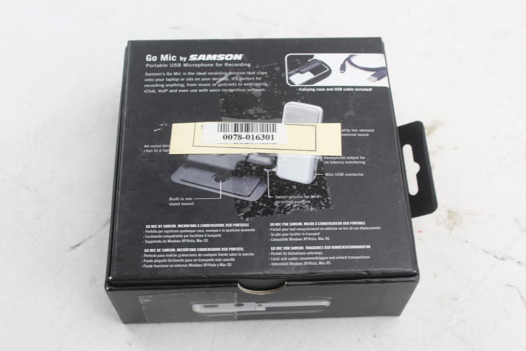Samson Go Mic Portable USB Microphone For Recording | Property Room