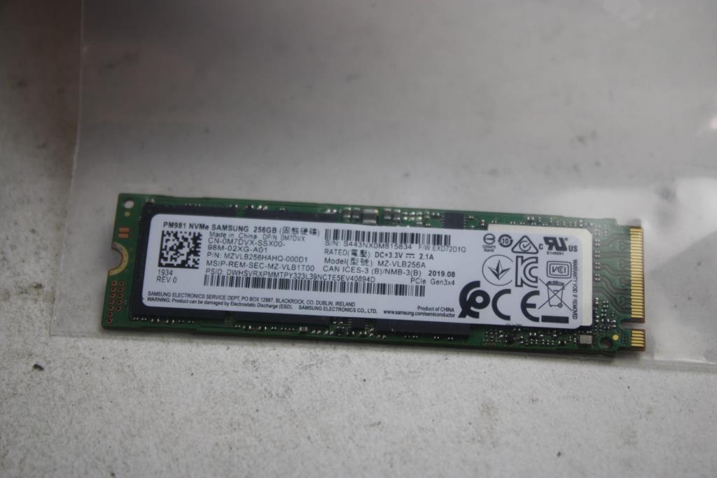 Samsung 256GB Internal Solid-State Drive