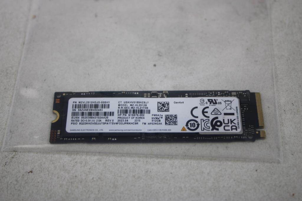 Samsung 512 GB Solid-State Drive